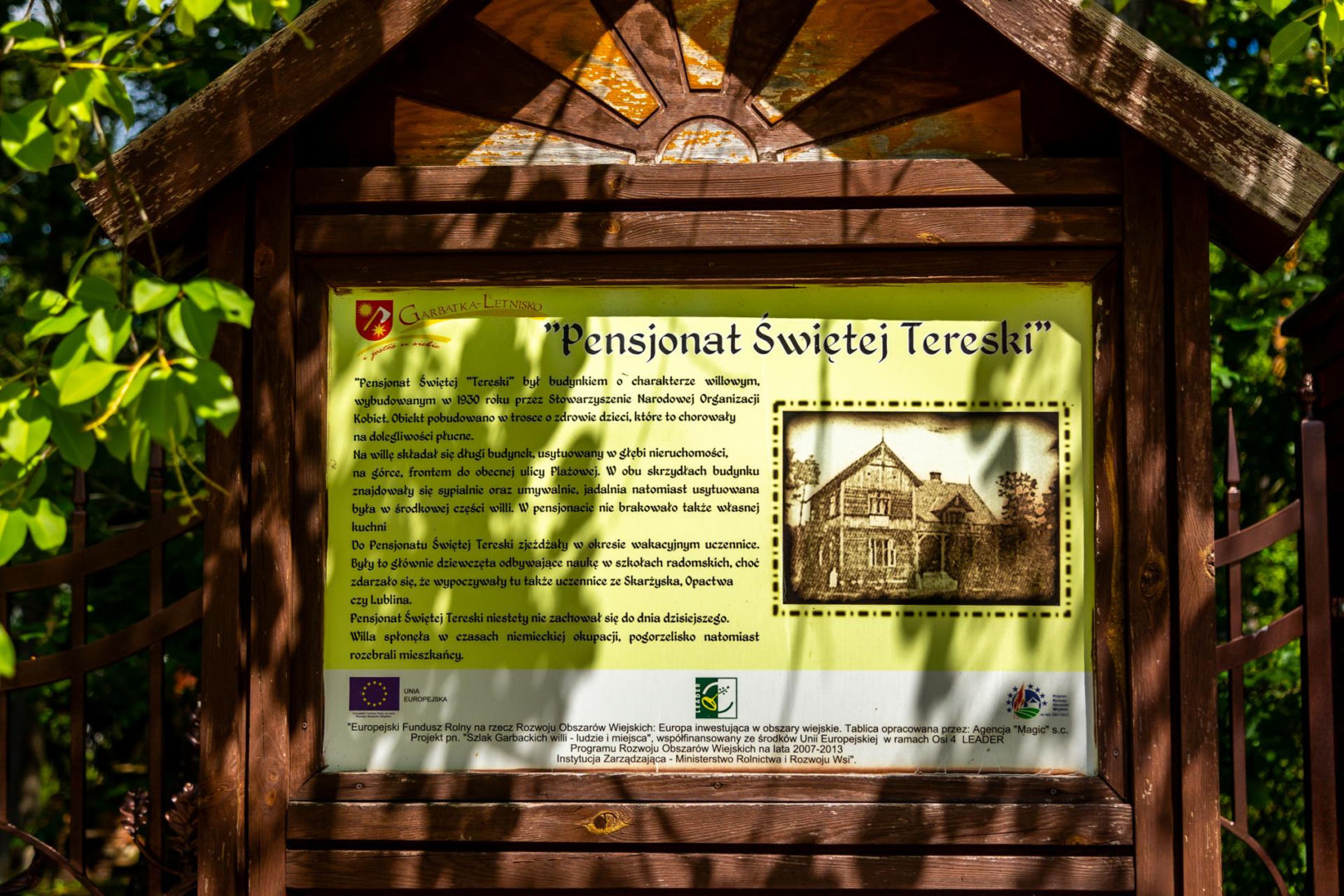 Szlak zabytkowych willi w Garbatce-Letnisku