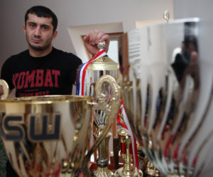 Mamed Chalidow z żoną Ewą