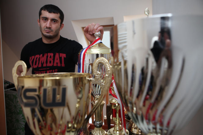 Mamed Chalidow z żoną Ewą