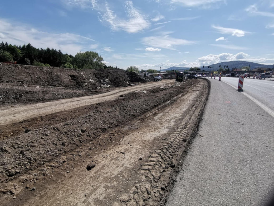 Trasa "zakopianka" i jej okolice
