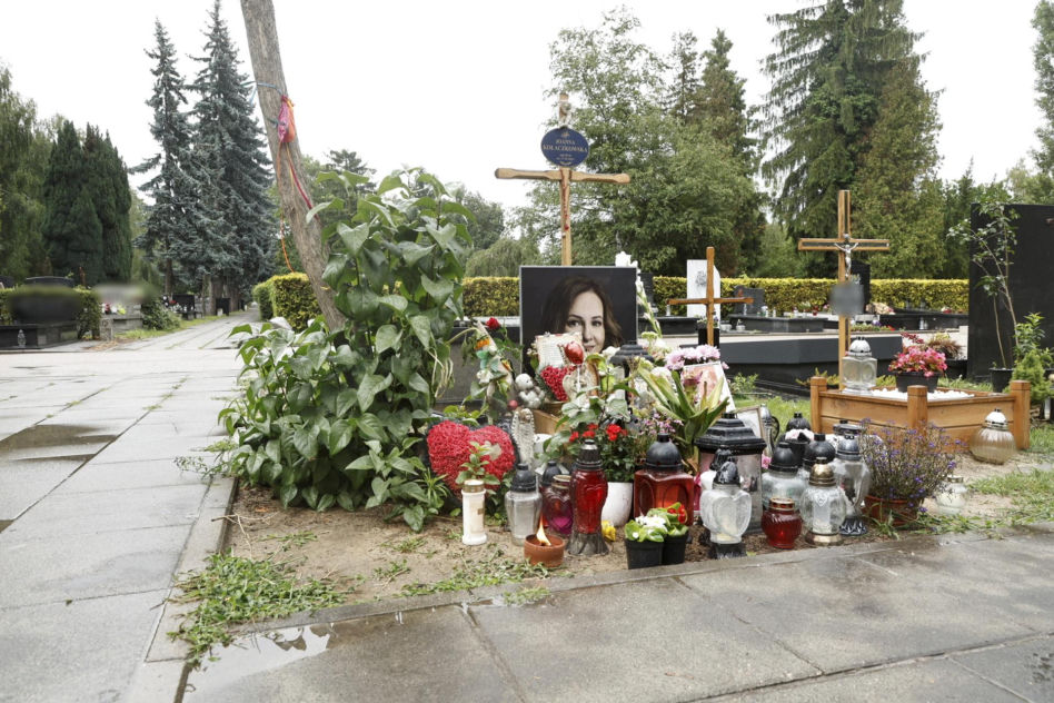 Tak wygląda dziś grób Joanny Kołaczkowskiej