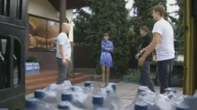 ''M jak miłość'' 1031 Janka (Joanna Osyda) Marcin (mikołaj Roznerski)