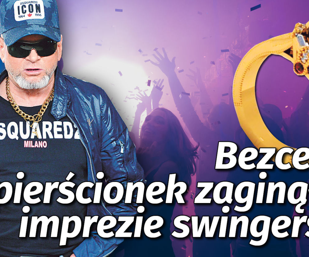 Bezcenny pierścionek zaginął na imprezie swingersów