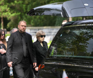 Alaksandr Milinkiewicz spoczął na warszawskich Powązkach