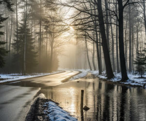 Odwilż na Warmii i Mazurach. Ile interwencji strażaków odnotowano w regionie?