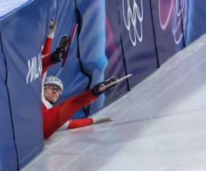 Wypadek Kamili Sellier w short tracku