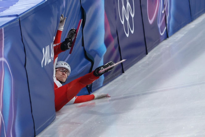 Wypadek Kamili Sellier w short tracku