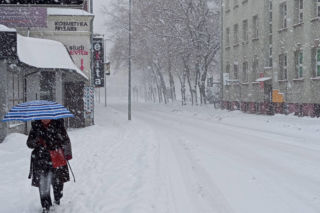 Atak zimy na wybrzeżu. Burze śnieżne, zasypane drogi i alerty IMGW