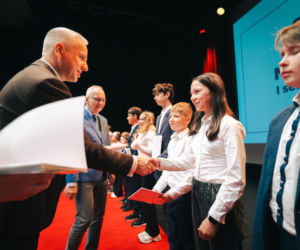 Najzdolniejsi uczniowie odebrali stypendia Prezydenta Miasta Siedlce