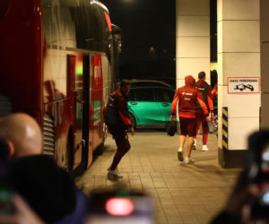 Reprezentacja Polski: nocny powrót do hotelu po meczu