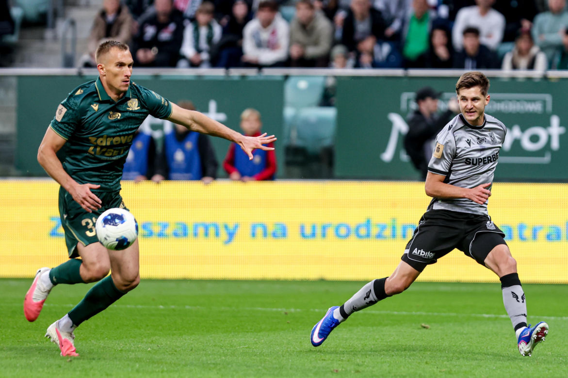 Śląsk Wrocław - Lech Poznań: Zdjęcia kibiców i zawodników z meczu 10. kolejki sezonu 2026/27 PKO BP Ekstraklasy