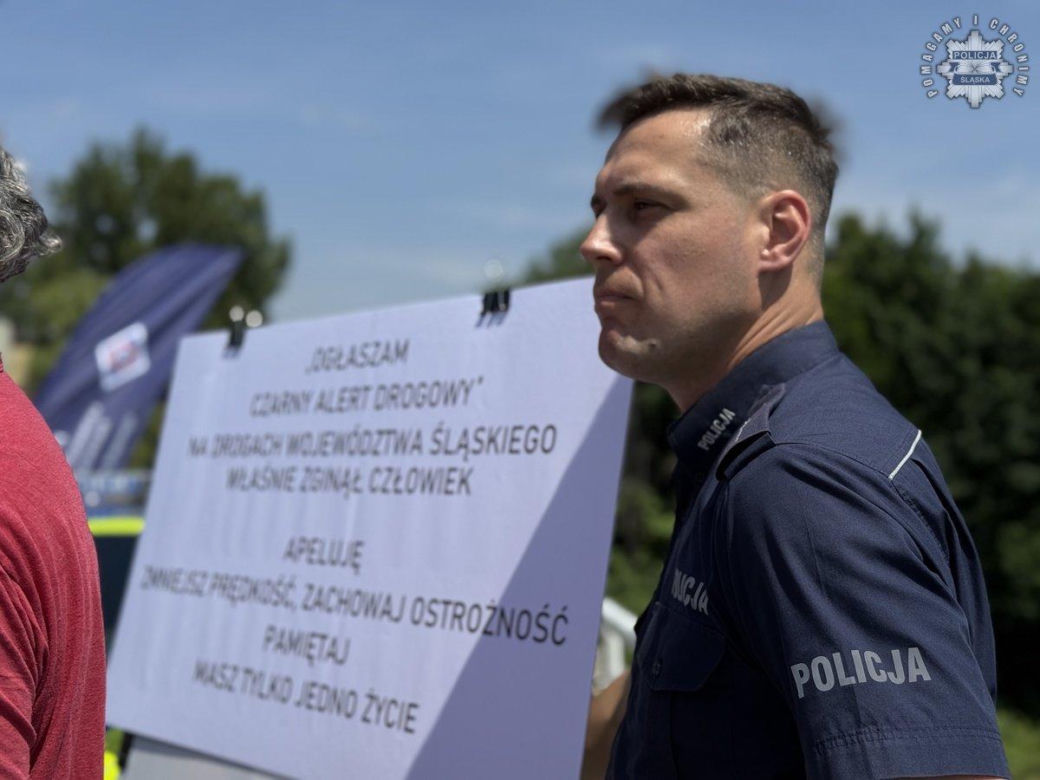 Śląska policja ogłasza "Czarny Alert Drogowy" 