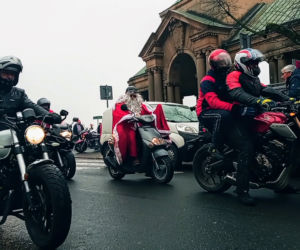 Motomikołaje przejechały ulicami Szczecina