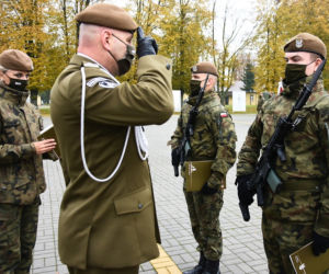 W Sandomierzu kolejni świętokrzyscy terytorialsi złożyli przysięgę