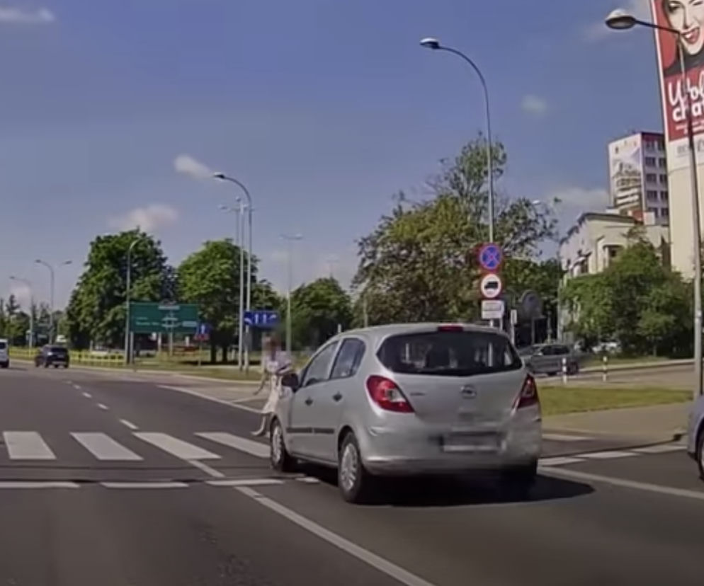 Piesza potrącona na przejściu w Białymstoku