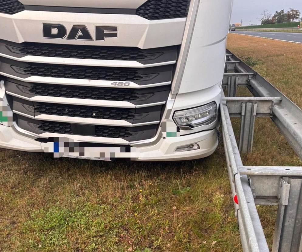 Tragedia na S5 niedaleko Kościana. Nie żyje kierowca TIR-a