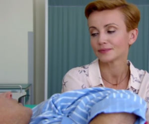 O mnie się nie martw 3 sezon odc. 13. Laura Curyło (Katarzyna Zielińska), Łukasz (Jan Wieczorkowski)