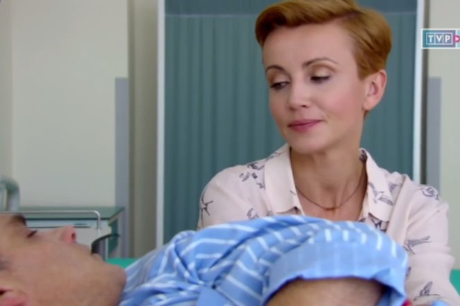 O mnie się nie martw 3 sezon odc. 13. Laura Curyło (Katarzyna Zielińska), Łukasz (Jan Wieczorkowski)