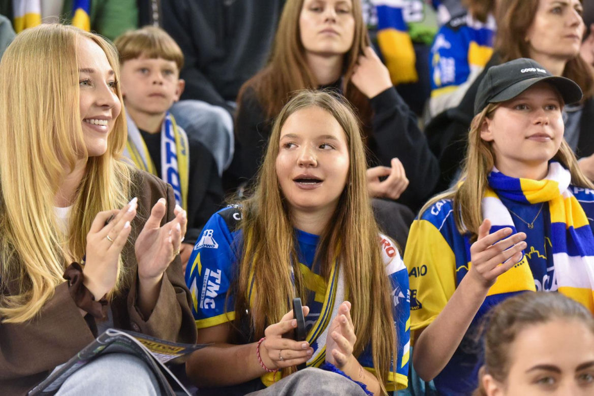 PRES Grupa Deweloperska Toruń - Krono-Plast Włókniarz Częstochowa 47:43, zdjęcia kibiców i zawodników