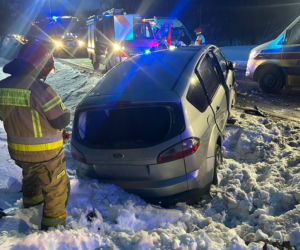 Kłódka. Wypadek na DK 16
