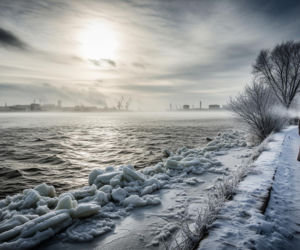 Szczecin zamarza 03.02.2026. Czy zima pokaże pazur?