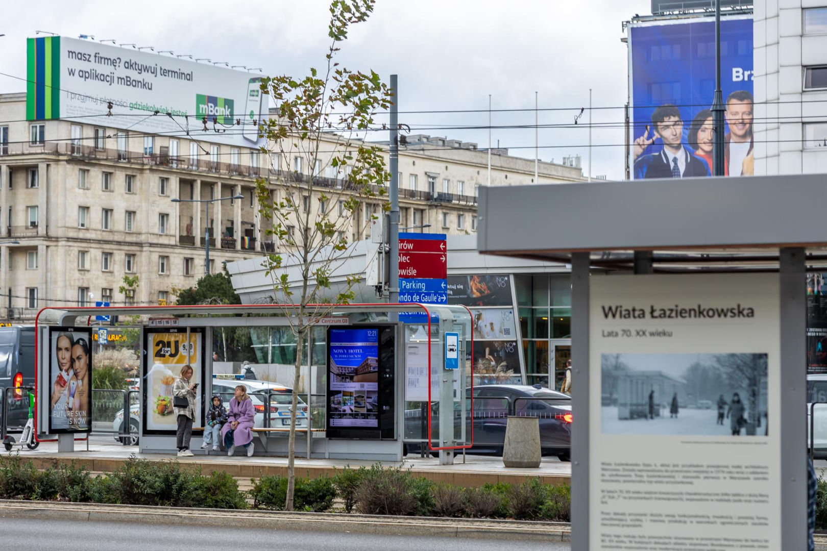 Wiata Łazienkowska w Warszawie