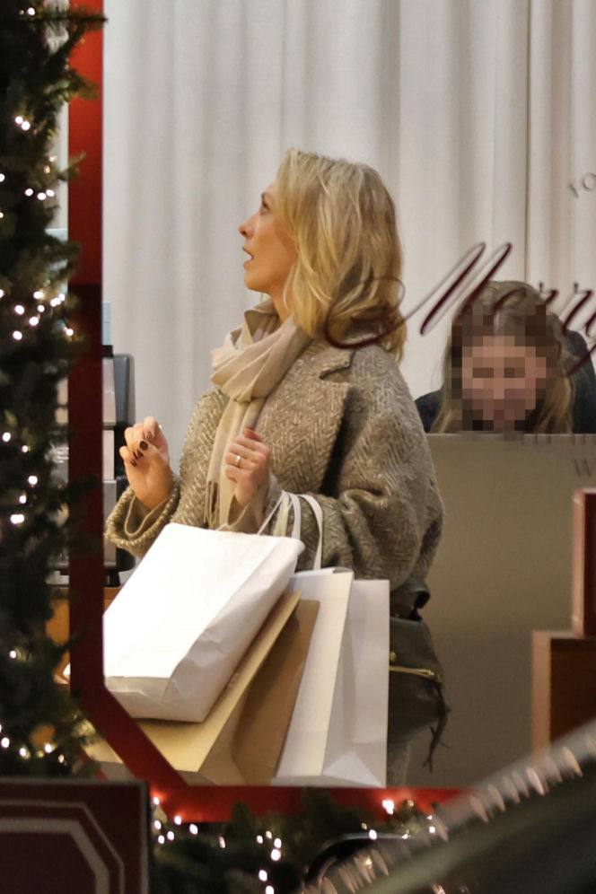 Anna Kalczyńska na zakupach