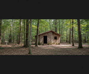 John Rambo z Ciechanowa zatrzymany. Jak długo ukrywał się w leśnej chatce?