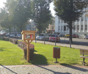 plenerowa biblioteczka w Gliwicach