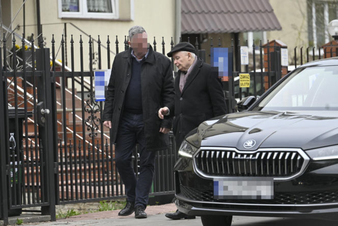 Tak Jarosław Kaczyński spędził Wielką Sobotę