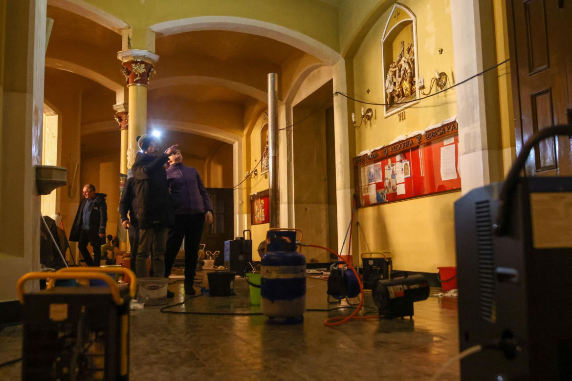 Zalany kościół