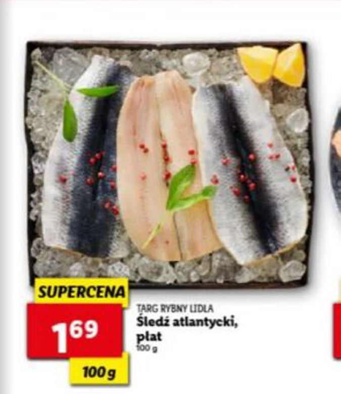 Płaty śledzia atlantyckiego