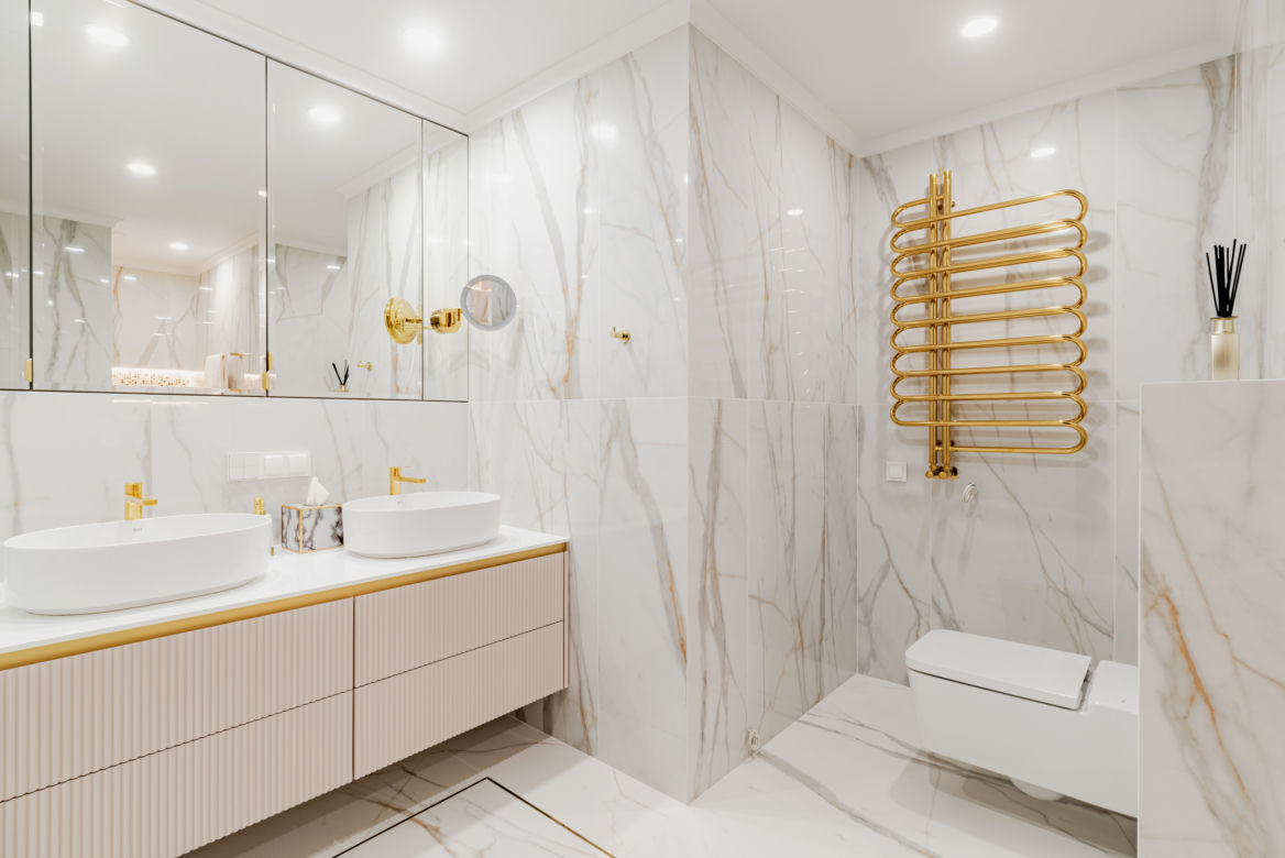 Przestronny apartament z Warszawą w tle