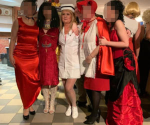 Męski striptiz na samorządowej imprezie