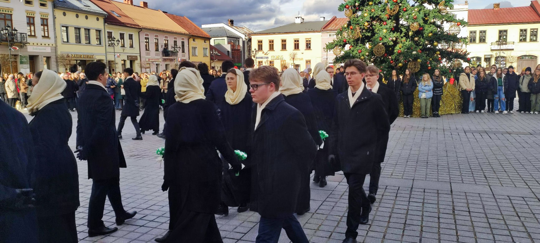 Polonez na żywieckim rynku