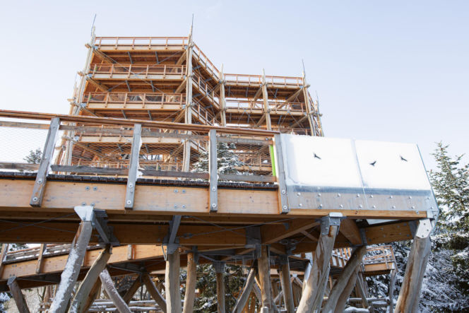 Wieża skolnity w Wiśle