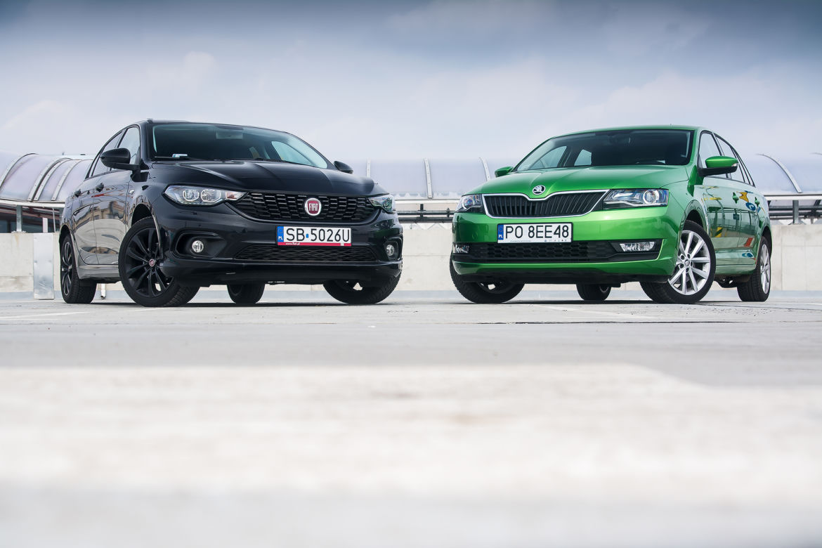 Fiat Tipo 1.4 T-Jet 120 KM vs. Skoda Rapid Spaceback 1.0 TSI 110 KM
