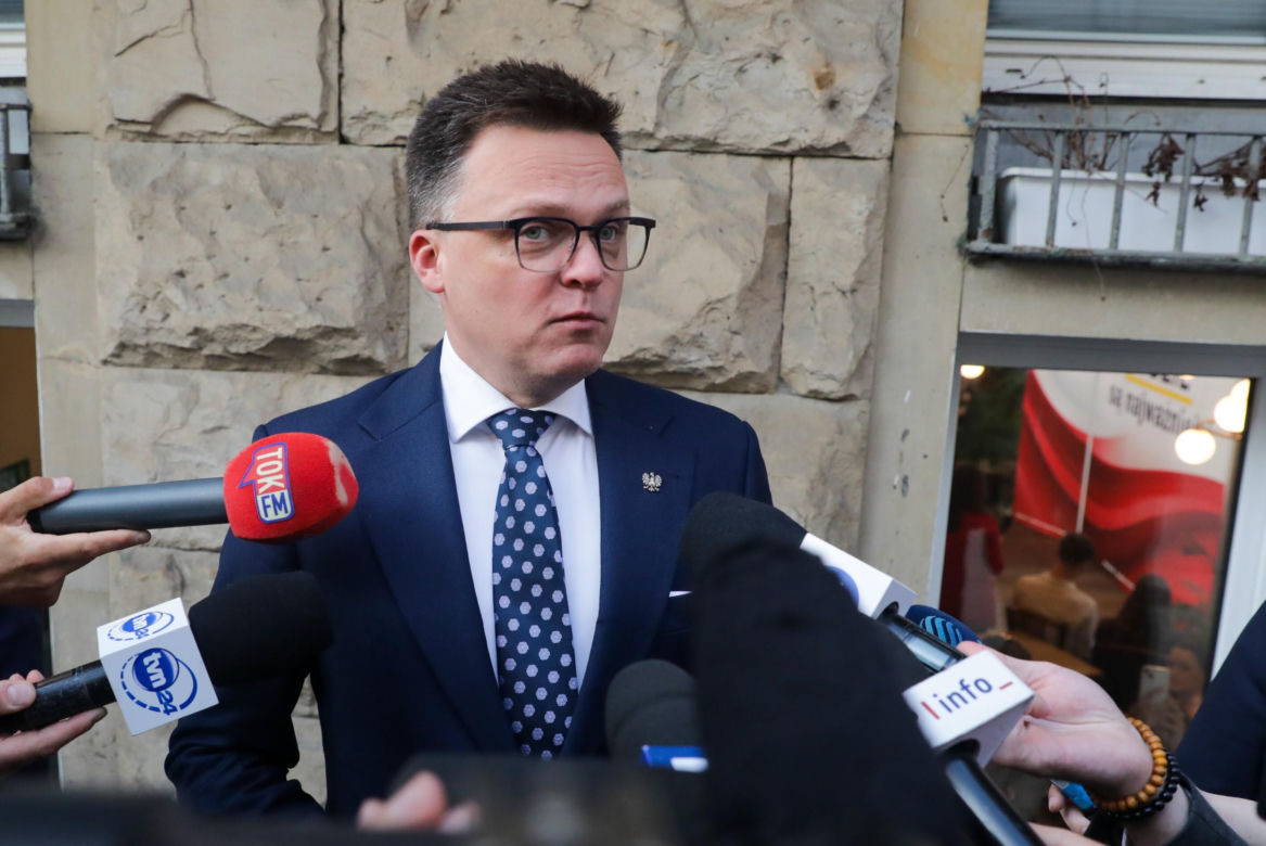 Spotkanie Szymona Hołowni