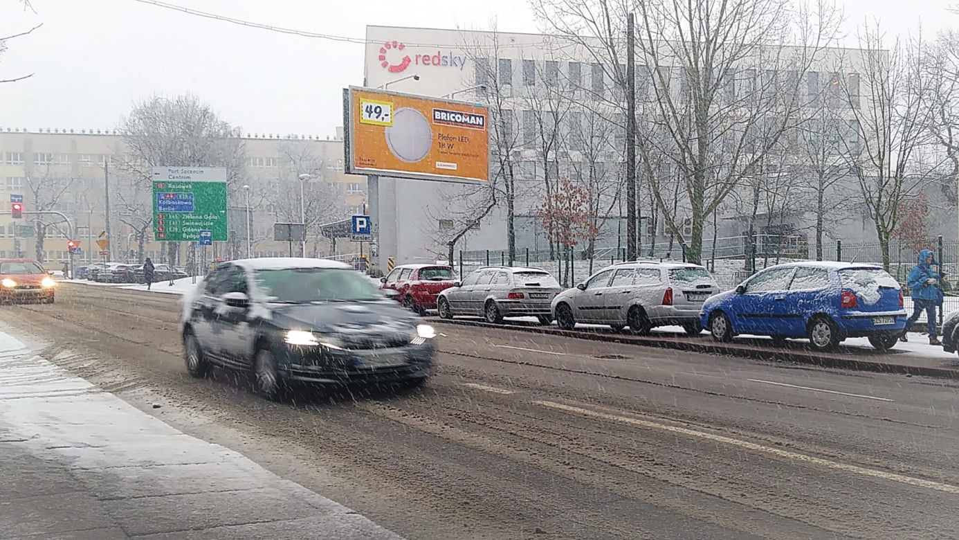 Zima w Szczecinie
