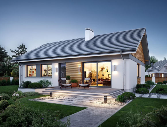 Projekt domu MG0558