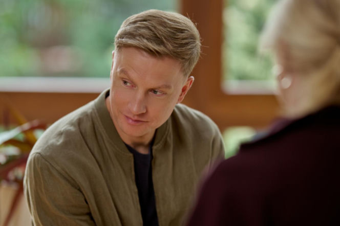 Na Wspólnej odc. 4128. Igor (Jakub Wesołowski), Ewa (Ewa Gawryluk)