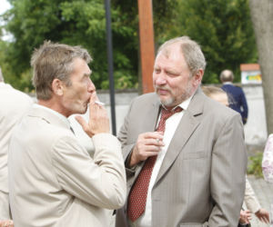 Blondynka. Wójt Traczyk (Andrzej Grabowski), Pula Hula (Krzysztof Kiersznowski)