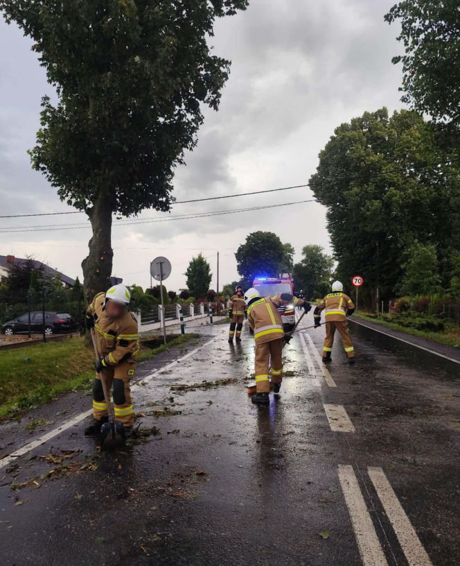 Burze w Małopolsce. Groźna sytuacja w regionie