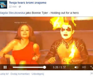 Twoja twarz brzmi znajomo 2, odcinek 7. Magda Steczkowska jako Bonnie Tyler: CAŁY WYSTĘP!!!