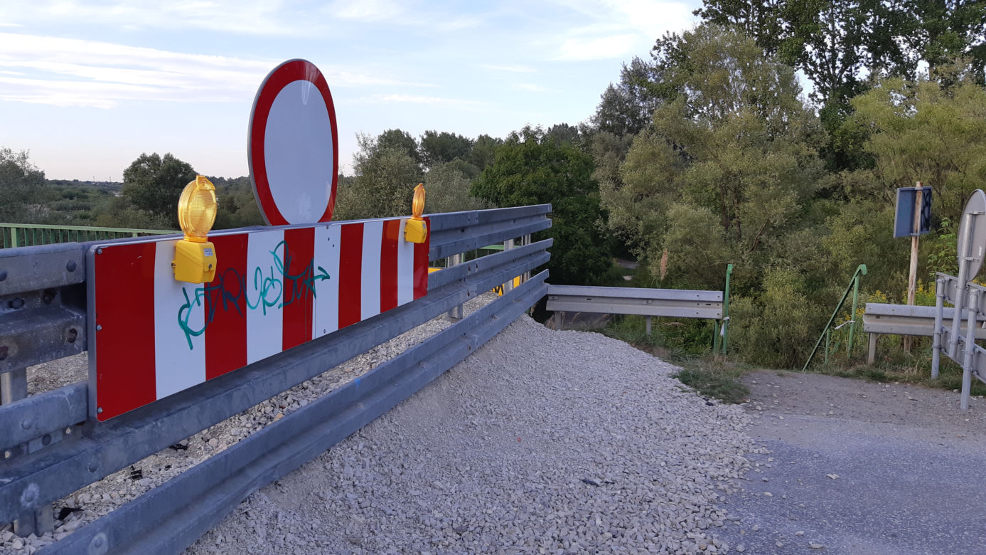 Most w Ostrowie - wrzesień 2020