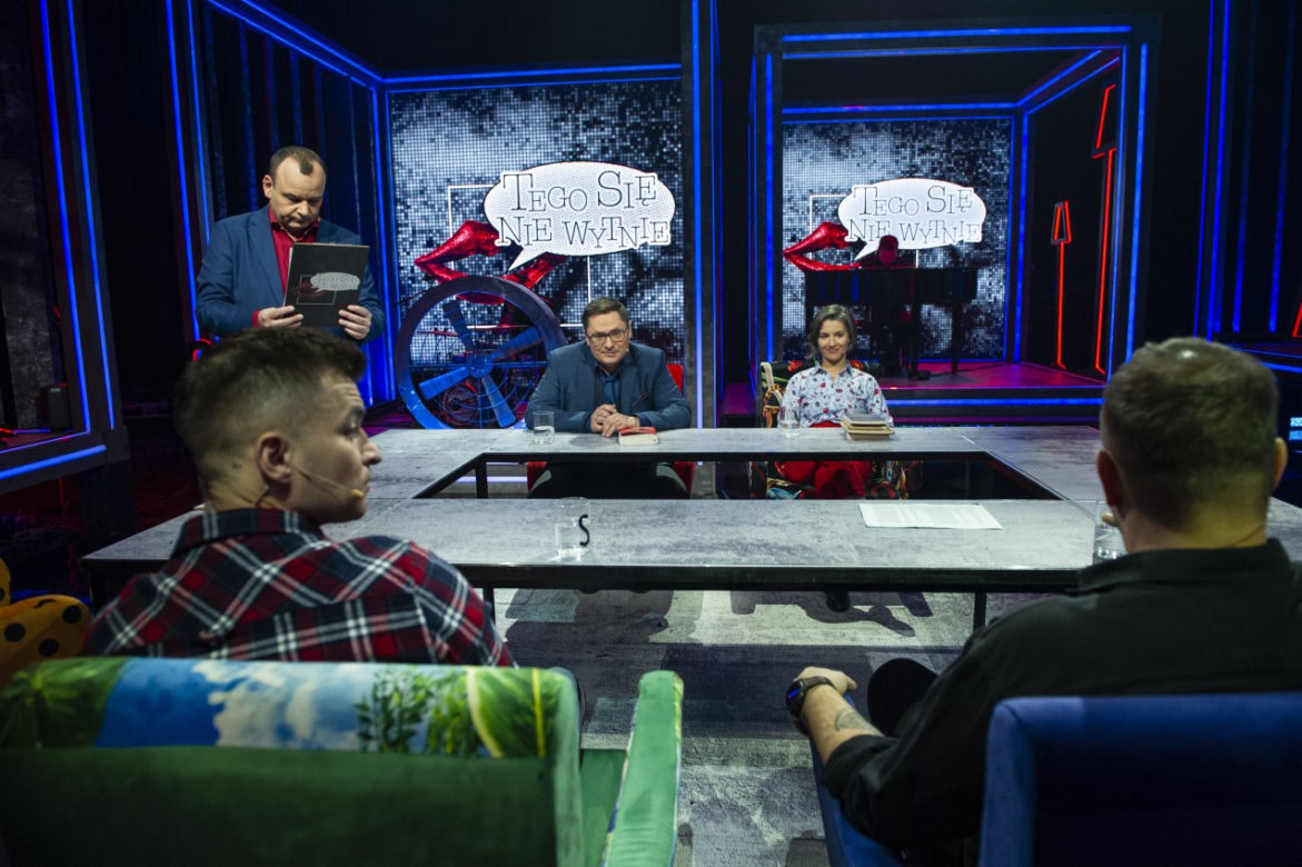 Tomasz Karolak i Jakub Małecki w "Tego się nie wytnie"