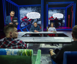Tomasz Karolak i Jakub Małecki w Tego się nie wytnie