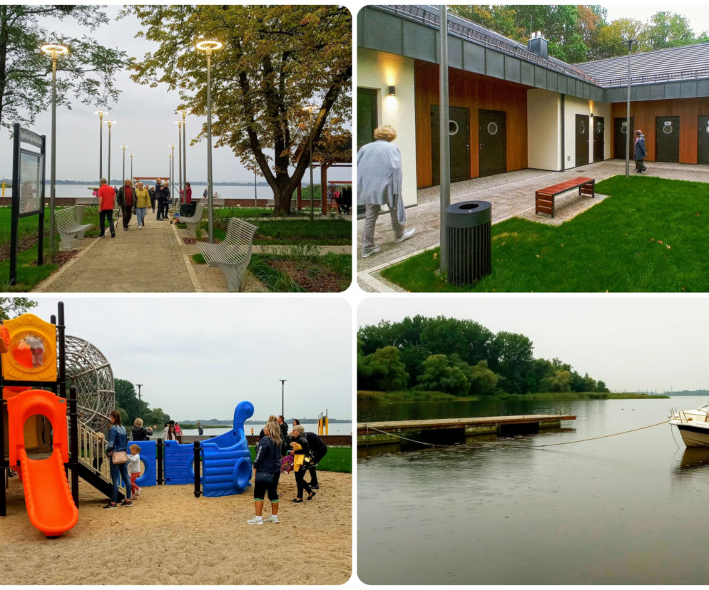 Plaża w Szczecinie Dąbiu otwarta po długim remoncie