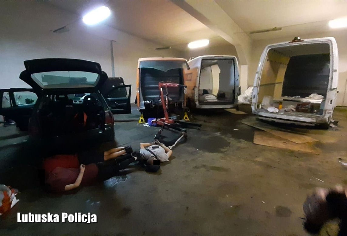 Mercedesy Sprintery pochodzące z kradzieży
