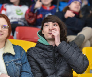 KH Energa Toruń - Unia Oświęcim 4:1, zdjęcia kibiców i zawodników z meczu nr 6